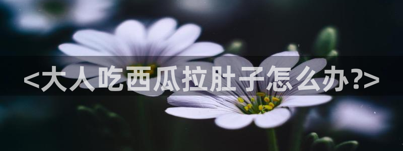 长生武道:从九龙夺嫡开始吃瓜：<大人吃西瓜拉肚子怎么办?>